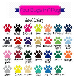 Personalized Pet Placemat, Dog Placemat For Food Bowls, Personalized Placemat For Pet Food, Paw Print Placemat, Personalized Pet Gift bild 6