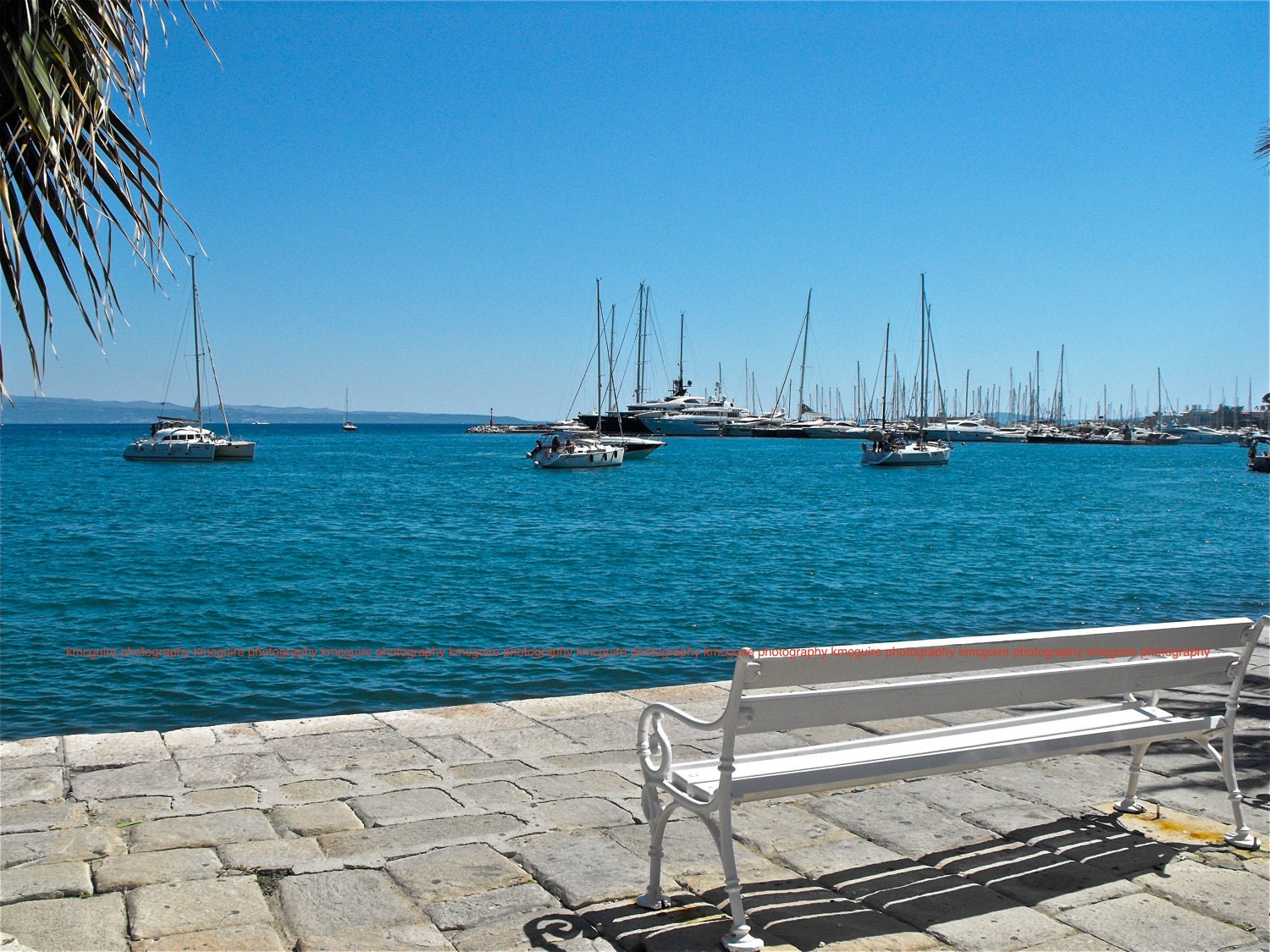 Split Croatia Seaside Bench best Seat in Town - Etsy