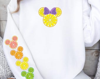 Paquete de bordado de ratón cítrico