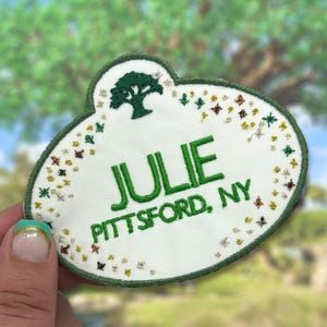 Custom Magical Name Tag Patch | Bag Charm