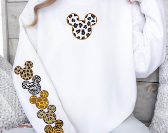 Animal Print Mouse Embroidery Bundle