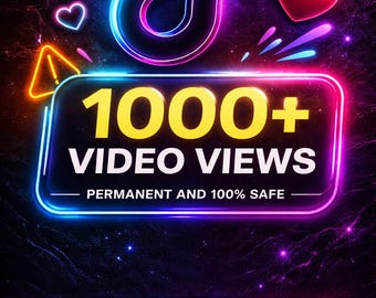 Ottieni oltre 1000 visualizzazioni video su TikTok / 30 Mi piace bonus per il tuo video