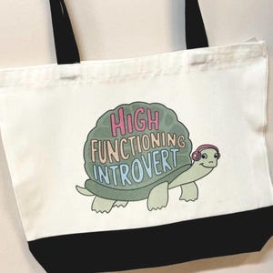 High Functioning Introvert Tote