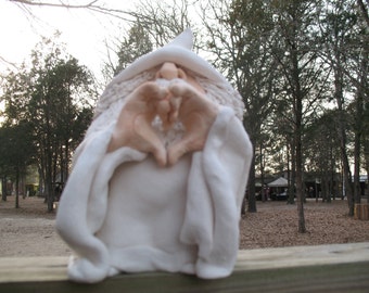 White Wizard making Heart Sign