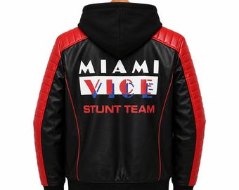 Miami Edition – Ryan Gosling Inspired “The Fall Guy” Luxury Unisex Leather Jacket