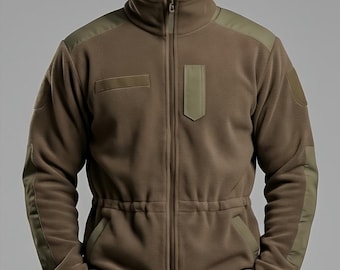 Chaqueta polar táctica del ejército austriaco con membrana impermeable – Ropa militar para actividades al aire libre