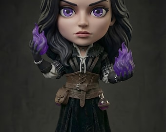 The Witcher 3 Yennefer Figure 3d STL File