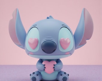 Stitch Chibi Figure 3D STL Files