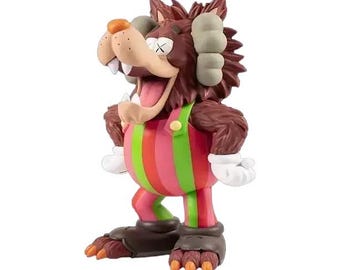 KAWS, Cereal Monsters Frute Brute, Samlarfigur i vinyl, Autentisk med certifikat