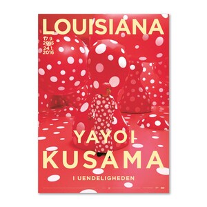 Yayoi Kusama, Cartel oficial del museo, Guía para el nuevo espacio