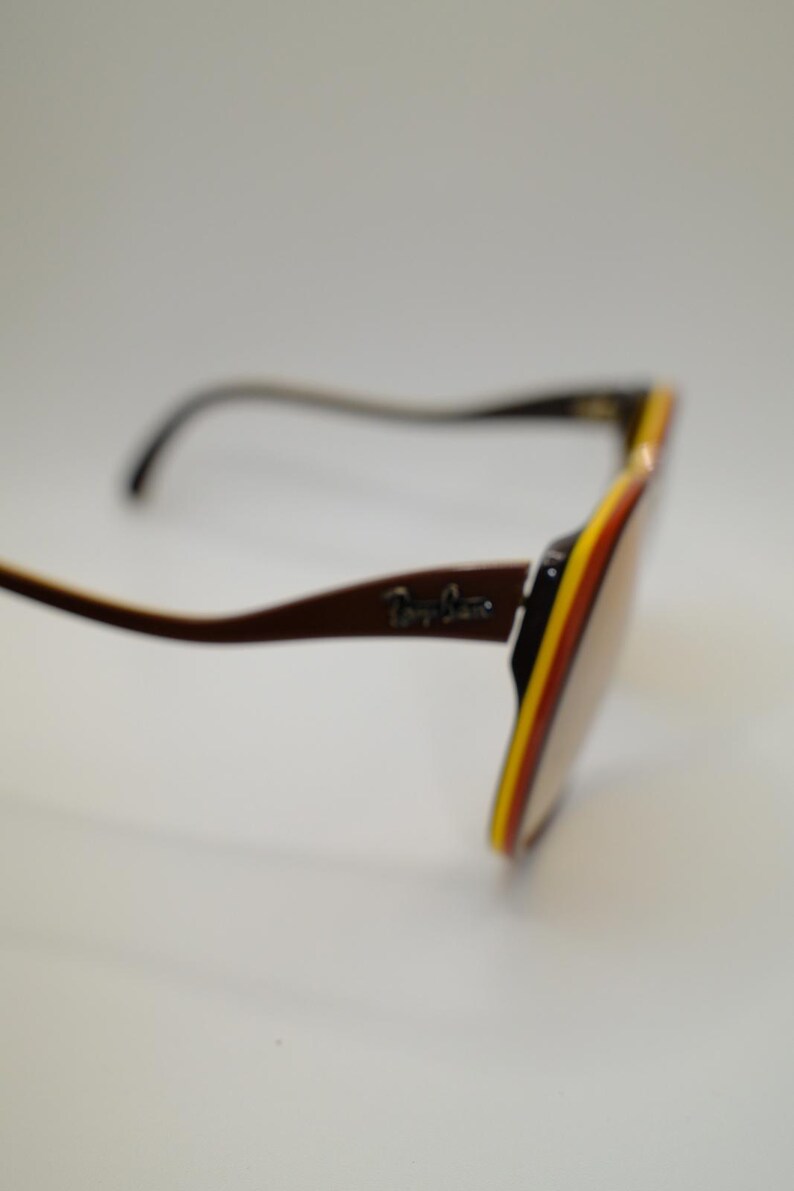 Gafas de sol polarizadas Ray-Ban con montura ovalada P Line Cutter de los años 90 imagen 4