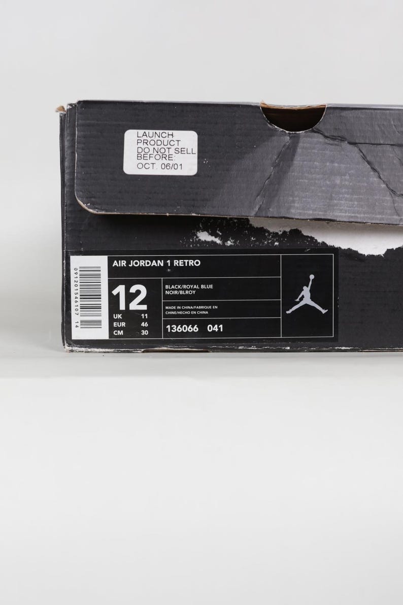 Nike x Air Jordan 1 Royal High-Top Sneakers 01' bild 12