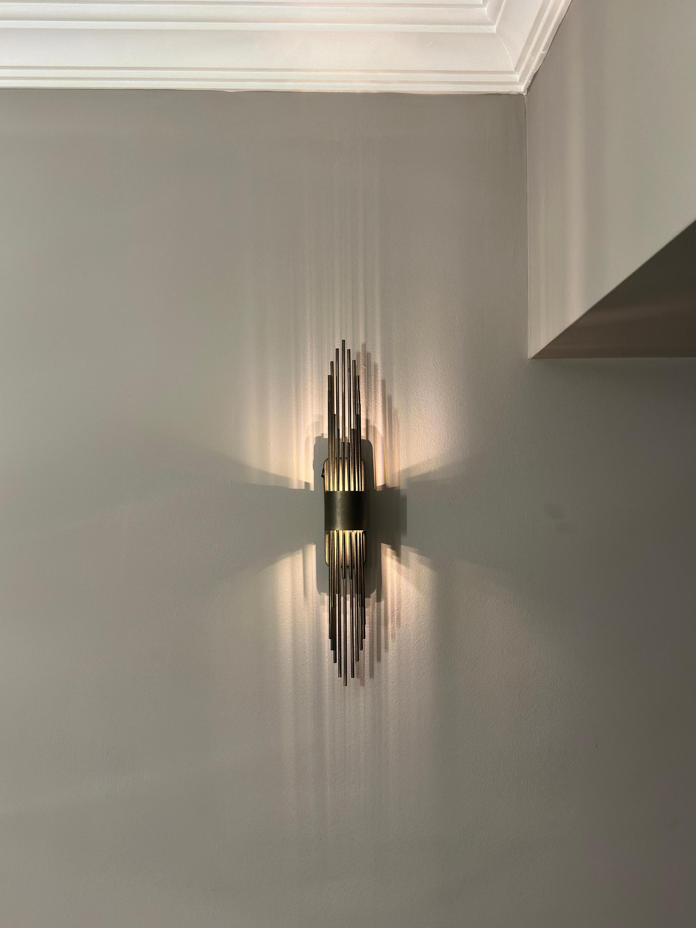 Battery Wall Lamp Wall Light Decor Bedroom Living Room Office Entrance ...