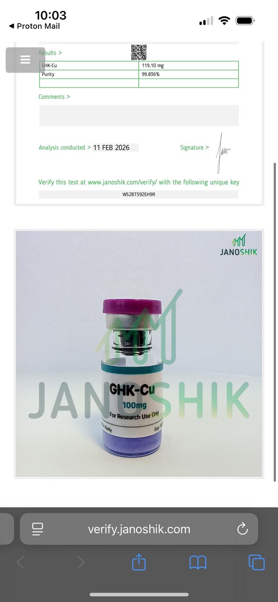 GHKCU 100mg Vial - Etsy Norway