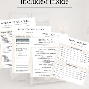 Bedroom Redo Planner | Bedroom Design Guide | DIY Room Makeover ...
