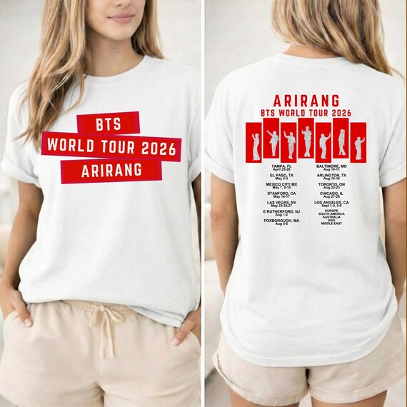 BTS World Tour 2026 Arirang - Etsy