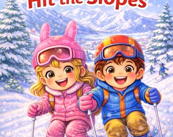 Lumi und Max auf der Piste