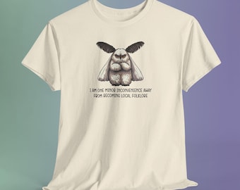 Grumpy Creature Folklore T-Shirt, Sarcastic Humor Gift, Minor Inconvenience Tee