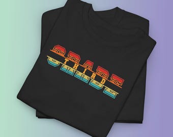 Third Grade Teacher Crew Shirt, Colorful Block Lettering, Elementary Educator Tee