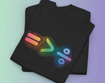Equality Greater Than Division Shirt, Unity Message Tee, Smoky Gradient Glow Design