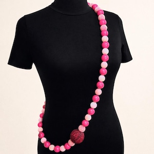 Pink and Black Dress Jewelry - Etsy