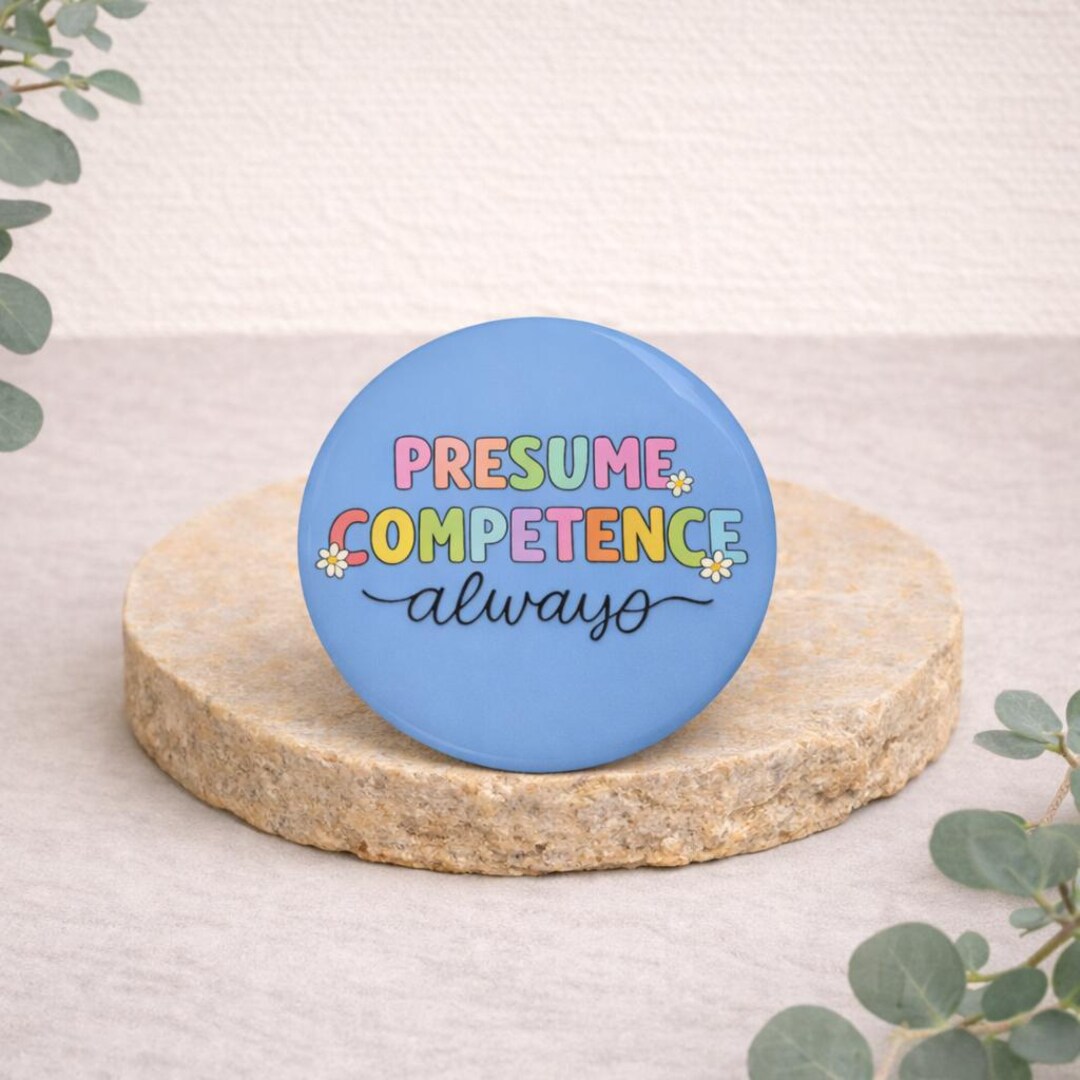 SLP Awareness Pin Custom Presume Competence - Etsy