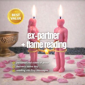 Ex Reconnection Session | Personalized Love Alignment & Candle Intention | Guidance for Renewed Communication