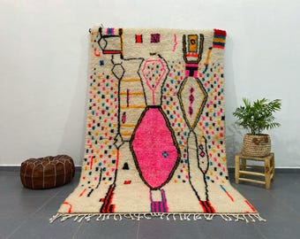 Tappeto marocchino Azilal, dimensioni e colori personalizzabili 250 cm x 150 cm