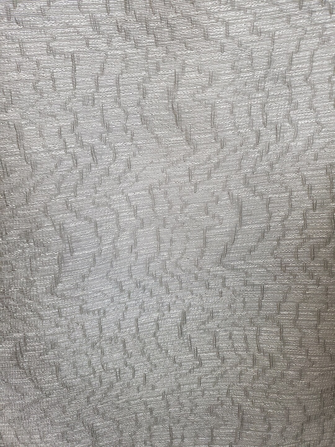 5.5 Yard Remnant Shimmer Silver Sheer Drapery Fabric 116 Wide Fabricut ...