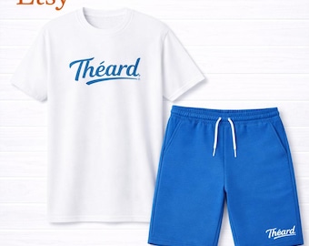 Theard White & Blue Set | Luxury Streetwear Outfit