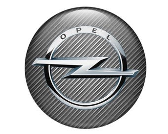 Silicone Sticker with Opel Logo – Self Adhesive Car Badge, Auto Exterior Decal /Tuning Domed Emblem / Tank Decoration / All Size