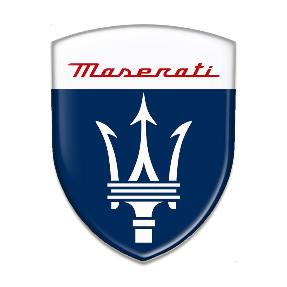 Maserati logo - Etsy 日本