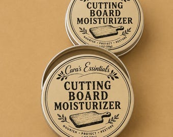 Cutting board moisturizing balm