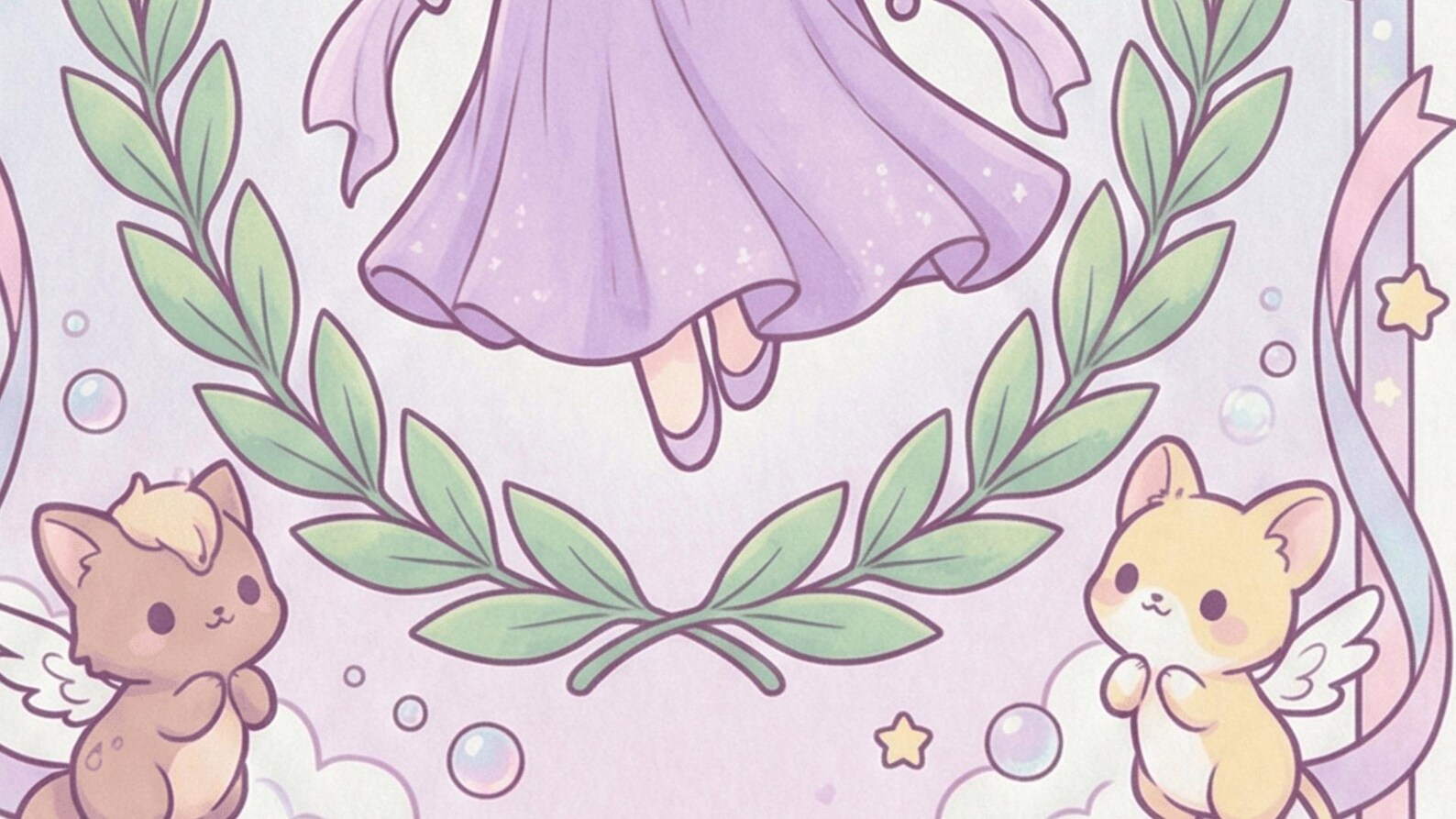 Magor Cibi Kawaii Tarot Deck - Chibi Anime, Pastel Major Arcana (digital Download ...