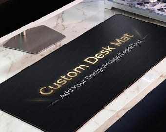 Custom Mouse Pad Personalized Desk Mat XXL Gaming Mousepad Custom Photo Mousepad Extended Keyboard Mat Custom Gift for Gamer Office Desk