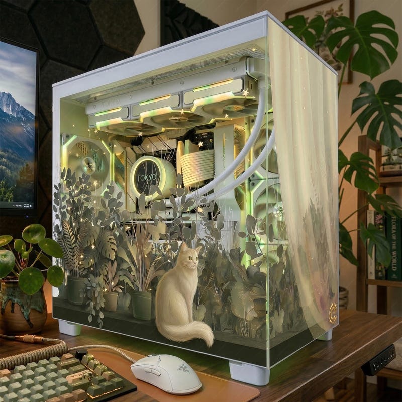 Comper Box Plant Pc Case - Etsy