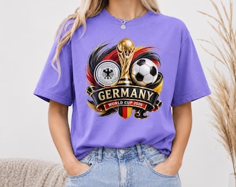 Germany Soccer 2026 PNG, Germany Football Fan Shirt Mug Design, Country Pride Champion Supporter, Digital PNG Download