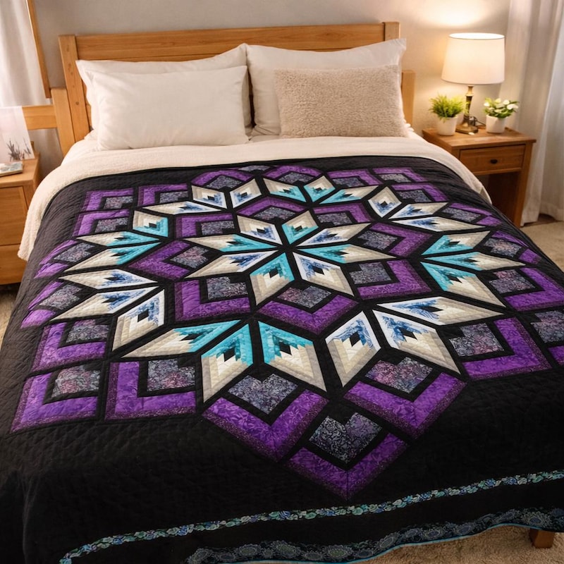 Geometric Quilt Patterns - Etsy