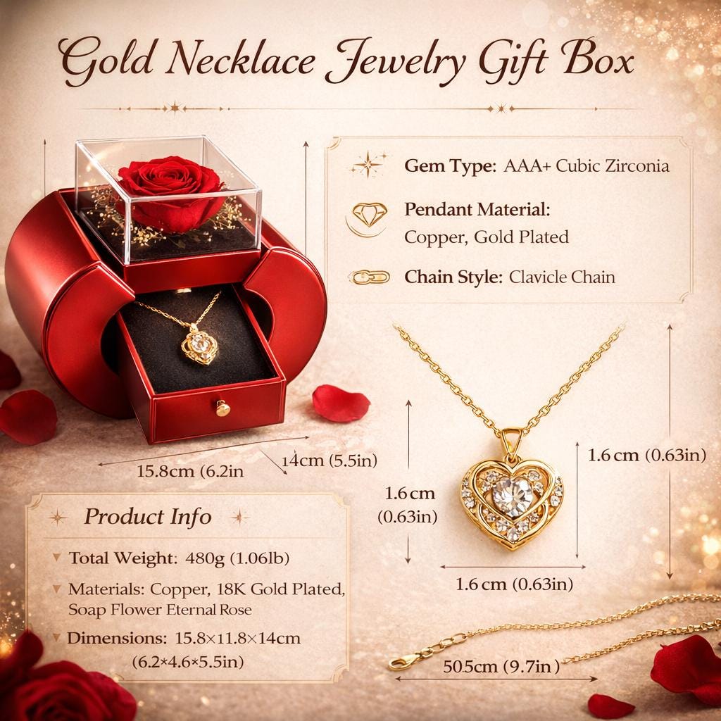 thumbnail image 2 of Black Velvet Jewelry Gift Box With Red Paper Lid – For Necklace, Earring, Ring 2 of 5