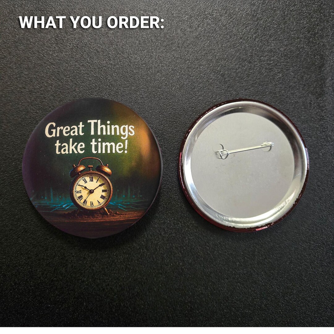 3in (75mm) MINDSET Full Color Button Pins, Pinback Buttons (custom Made ...