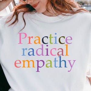Practice Radical Empathy Teacher Svg PNG