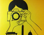 Voyo Woo Hand-carved DC Photography Club Logo