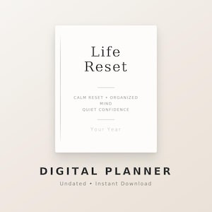 Guide till återställning av liv – Lugn digital guide för en nystart, odaterad återställningsarbetsbok i PDF-format