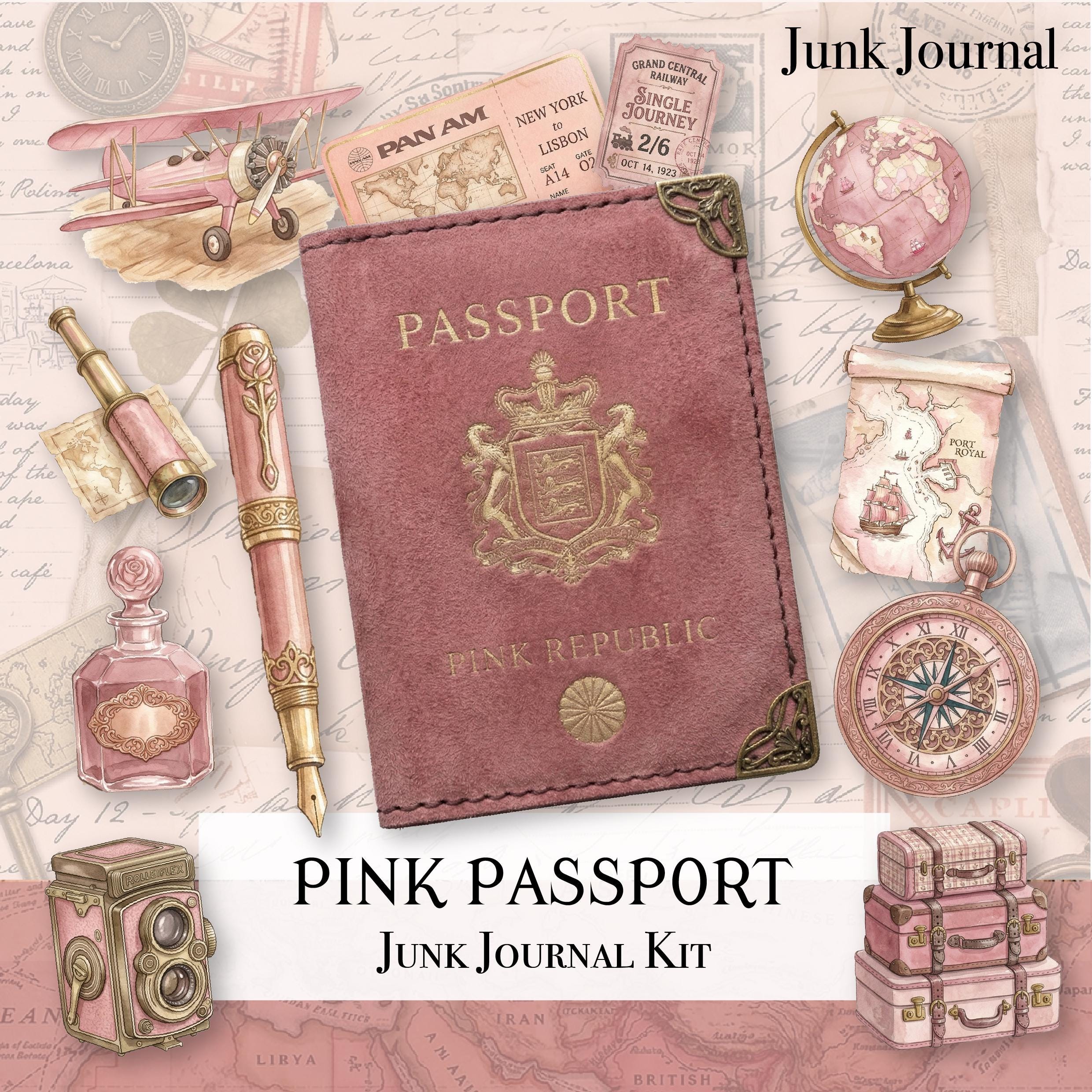 The Pink Journal - Etsy