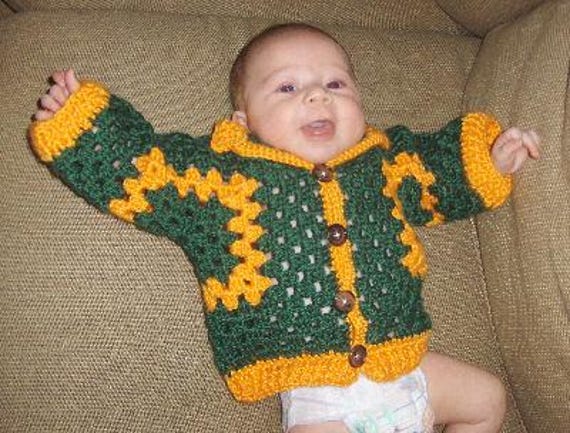 18 Hexagon Sweater Crochet Patterns for Cozy Cardigans, Pullovers, and Boho Layers 6 Baby 3-6 months Hexagon Sweater
