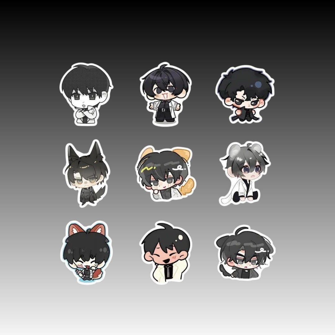 ORV Inspired Chibi Stickers – Reader Viewpoint Aesthetic – Anime Style ...