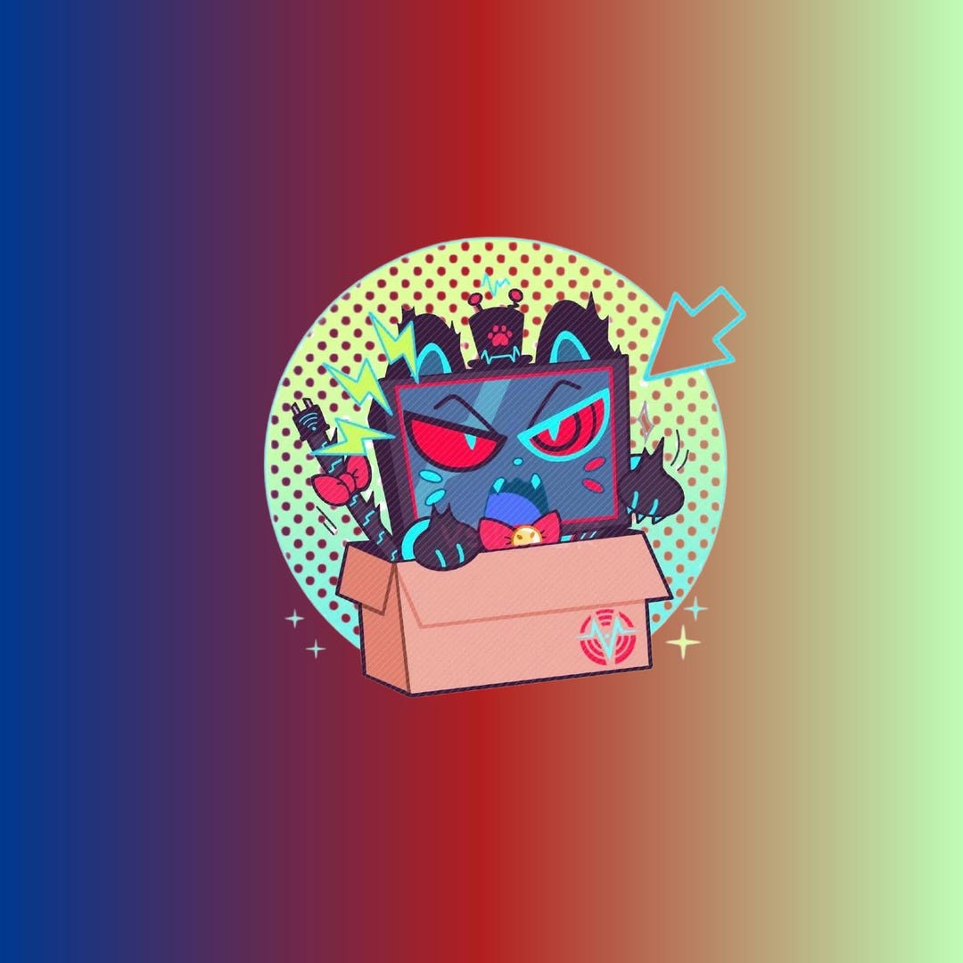 Pre-order Hazbin Hotel Vox Inspired Charm and Standee - Etsy