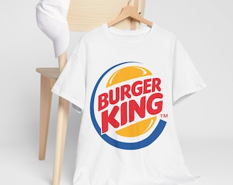 Funny T-Shirt | Unisex Heavy Cotton Tee, Fast Food Logo Tee