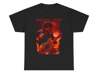 Funny T-Shirt | Unisex Heavy Cotton Tee, Lynch Guitarist Band
