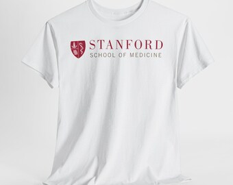 Funny T-Shirt Unisex Heavy Cotton Tee School of Medicine logo